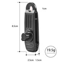 10 PCS Outdoor Camping Canopy Windproof Clip Tent Additional Pull Point Plastic Clip Rainproof Tarp Fixing Clip, Colour: B Clip