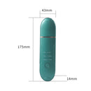 Ultrasonic Electric Facial Cleansing Instrument Blackhead Instrument(Dark Green)