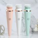 Multi-Functional Facial Cleansing Machine Beauty Massage Silicone Facial Cleansing Machine(Green)