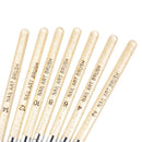 2 Sets 7 In 1 Phototherapy Pen Round Head Line Pen Transparent Rod Painted Pen Drawing Pen Nail Art Brush Tool(Gold Power)