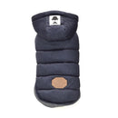Winter Padded Coat Super Warm and Soft Cotton Jacket for Pet Dog, Size:S(Blue)