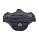 Winter Padded Coat Super Warm and Soft Cotton Jacket for Pet Dog, Size:S(Blue)