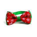5 PCS Christmas Holiday Pet Cat Dog Collar Bow Tie Adjustable Neck Strap Cat Dog Grooming Accessories Pet Product(8x4x15cm)