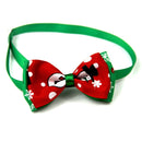 5 PCS Christmas Holiday Pet Cat Dog Collar Bow Tie Adjustable Neck Strap Cat Dog Grooming Accessories Pet Product(8x4x15cm)