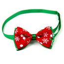5 PCS Christmas Holiday Pet Cat Dog Collar Bow Tie Adjustable Neck Strap Cat Dog Grooming Accessories Pet Product(8x4x15cm)