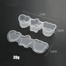 4 Sets Children Bento DIY Rice Ball Sushi Mold Set, Specification: Heart Star Bear