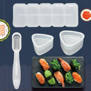 4 Sets Children Bento DIY Rice Ball Sushi Mold Set, Specification: Heart Star Bear