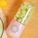Mini Portable Usb Juice Machine Multi-Function Electric Charging Household Juicer(Pink)
