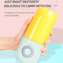 Mini Portable Usb Juice Machine Multi-Function Electric Charging Household Juicer( White)
