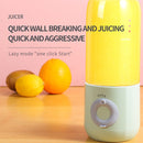 Mini Portable Usb Juice Machine Multi-Function Electric Charging Household Juicer(Green)