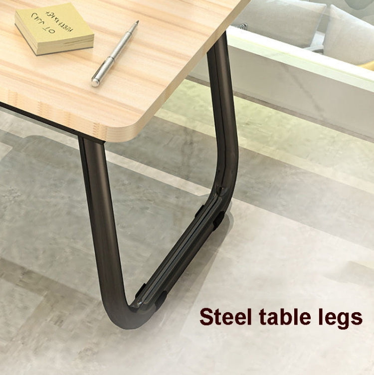 Bed Four-Speed Lifting Table Folding Laptop Desk Adjustable Dormitory Lazy Table with Cup Holder, Size: 55x32x25cm(Aurora White)