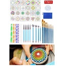 53 PCS Mandala Drawing Tool With Storage Bag