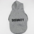 Autumn Winter Fleece Hooded Teddy Pet Dog Sweater Clothes, Size:M(Grey)