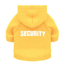 Autumn Winter Fleece Hooded Teddy Pet Dog Sweater Clothes, Size:M(Yellow)