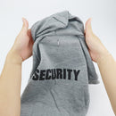 Autumn Winter Fleece Hooded Teddy Pet Dog Sweater Clothes, Size:L(Black)