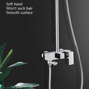 Shower Hose Water Heater Rain Shower Bathroom Stainless Steel Shower PVC Nozzle Hose, Specification: 1.5m Golden