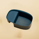 2 PCS Saddle Food Waste Drain Basket(Quiet Blue)