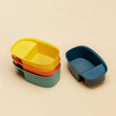 2 PCS Saddle Food Waste Drain Basket(Mango Yellow)
