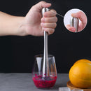 Fruit Crushed Popsicles Crushed Ice Hammer Bartender Mashed Sticks, Specification: Large