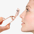 2 PCS 4 In1 False Eyelash Assistant Eyebrow Clipper Beauty Tool(Golden)