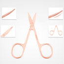 2 PCS 4 In1 False Eyelash Assistant Eyebrow Clipper Beauty Tool(Silver)