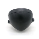 Motorcycle Modified Retro LED Angel Eye Headlight(Black Shell Blue Circle White Light)