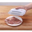 Stainless Steel Tenderloin Meat Knocking Meat Needle 48-Pin Household Kitchen Rib Breaker(White)