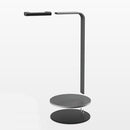 Aluminum Alloy Headphone Holder H-Stand Headphone Display Stand Headphone Storage Rack(Dark Gray)