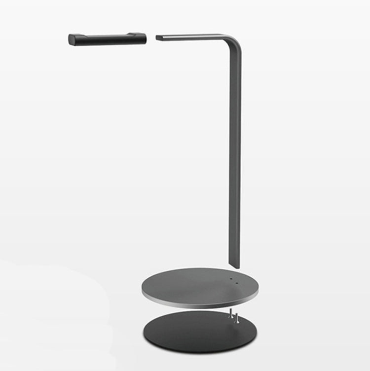 Aluminum Alloy Headphone Holder H-Stand Headphone Display Stand Headphone Storage Rack(Dark Gray)