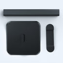 Headphone Holder Aluminum Alloy Internet Cafe Computer Headphone Stand Hanger Hook Display Shelf(Z2 Black)