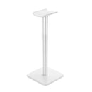 Headphone Holder Aluminum Alloy Internet Cafe Computer Headphone Stand Hanger Hook Display Shelf( D5 Silver White)