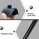 Headphone Holder Aluminum Alloy Internet Cafe Computer Headphone Stand Hanger Hook Display Shelf( D5 Silver White)