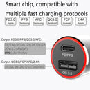 WOTOBE WTB-CQT23L 83W PD3.0+QC3.0 Car Charger(Black Red Light)