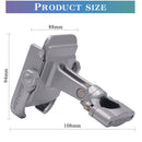 Bicycle Riding Navigation Mobile Phone Holder Motorcycle Car Aluminum Alloy Mobile Phone Holder(Handlebar Silver)