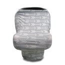 Multifunctional Enlarged Stroller Windshield Breastfeeding Towel Baby Seat Cover(Arrow)