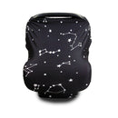 Multifunctional Enlarged Stroller Windshield Breastfeeding Towel Baby Seat Cover(Galaxy )