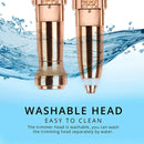 Two In One USB Rechargeable Lipstick Shaver Lady Eyebrow Trimmer