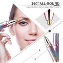 2 In 1 Electric Shaver Lady Eyebrow Trimmer Lipstick Automatic Facial Hair Removal Device, Style: Charging