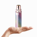 2 In 1 Electric Shaver Lady Eyebrow Trimmer Lipstick Automatic Facial Hair Removal Device, Style: Charging