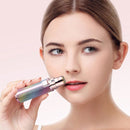 2 In 1 Electric Shaver Lady Eyebrow Trimmer Lipstick Automatic Facial Hair Removal Device, Style: Charging