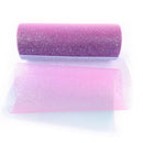 2 PCS Glitter Rainbow Net Yarn Roll for Photo Background / Desktop Decoration / Skirt, Length: 9m, Width: 15cm(ABK2 Red Purple Blue Gradient Glitter)