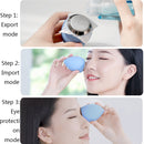 Smart Cleansing and Makeup Remover Negative Ion Introduction Hot Compress Cleansing Apparatus Compact and Portable Pore Cleaner(Cherry Blossom Powder)