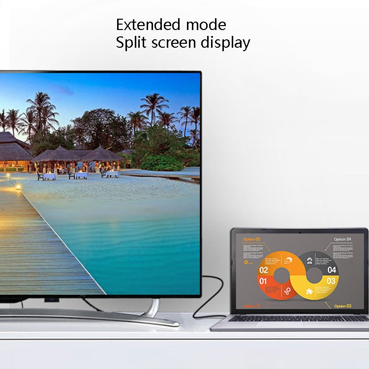 10m JH HV10 1080P HDMI to VGA Cable Projector TV Box Computer Notebook Industrial Display Adapter Cable