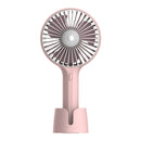 Desktop Portable Handheld Mini Silent Fan, Colour: X3 Pink