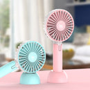 Desktop Portable Handheld Mini Silent Fan, Colour: X3 Pink