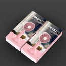 Desktop Portable Handheld Mini Silent Fan, Colour: X3 Pink