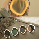 SF-HZ1 Candy Makeup Mirror Beauty Makeup Light Storage Portable LED Mini Fill Light Beauty Makeup Mirror(Pink)