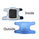 2 Pairs Children Sponge Thickened Knee Pads Sports Dancing Anti-Fall Protective Gear, Specification: M (Black)