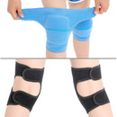 2 Pairs Children Sponge Thickened Knee Pads Sports Dancing Anti-Fall Protective Gear, Specification: M (Black)