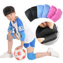 2 Pairs Children Sponge Thickened Knee Pads Sports Dancing Anti-Fall Protective Gear, Specification: M (Black)